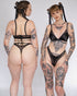 BAILEY Black Double Cup Bra with ties